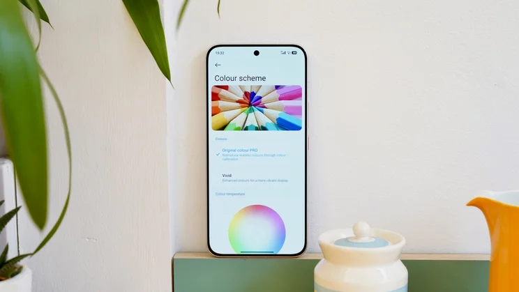 Poco X8 Pro Max displaying the screen settings