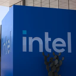 A photograph of the outside of the Intel factory in Ocotillo, near Phoenix, Arizona