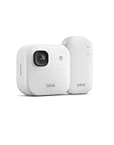 Blink Outdoor Camera 2K+ (newest gen) &mdash; Wireless smart security camera, 2K video resolution, enhanced audio, up to two-year battery. Sync Module Core included &mdash; 1 camera system, White