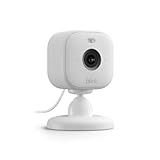 Blink Mini 2 &ndash; Plug-in smart security camera, HD night view in colour, built-in spotlight, two-way audio, motion detection, works with Alexa (White)