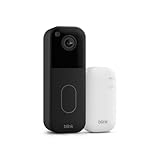 Blink Video Doorbell System (newest gen) | Head-to-toe HD view, two-year battery life, simple setup, IP-65 | Works with Alexa | Sync Module Core included &ndash; (Black) | newest gen