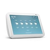 Echo Show 8 (1st Gen, 2019 release) &ndash; Smart Display with Alexa &ndash; Stay in touch with the help of Alexa &ndash; White