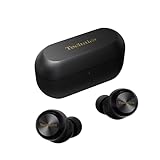 Technics EAH-AZ100E-K Wireless Earbuds with Noise Cancelling, Multipoint Bluetooth, Voice Focus AI, Comfortable In-Ear Headphones, Black