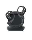 SHOKZ OpenFit 2 Open-Ear Headphones, True Wireless Bluetooth Earphones with Microphone, Earhook Earbuds with 48 Hours of Playtime, USB-C Fast Charging, IP55 Water-Resistant, with Carrying bag, Black