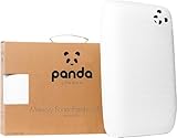Panda&reg; Bamboo Memory Foam Pillow | Orthopaedic Head, Neck & Spine Support | Medium-Firm Contouring Foam | Soft Bamboo Rayon Cover | 70 x 40 x 13 cm | Hypoallergenic