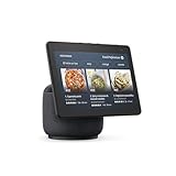 Echo Show 10 (Newest gen) | HD smart display with motion and Alexa | Charcoal Fabric
