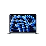 Apple 2025 MacBook Air 13-inch Laptop with M4 chip: Built for Apple Intelligence, 13.6-inch Liquid Retina Display, 16GB Unified Memory, 256GB SSD Storage, 12MP Center Stage Camera, Touch ID; Midnight