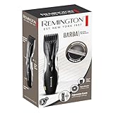 Remington Barba Beard Trimmer (Advanced Ceramic Blades, Pop-up Detail Trimmer, Adjustable Zoom Wheel, 9 Length Settings, Comb Attachment, Cord or Cordless, 40-Minute Runtime) MB320C