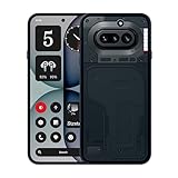 Nothing Phone (4a) - 50 MP Triple Camera with Up To 70X ultra Zoom, Transparent Design Smartphone, Long Lasting Battery and 50W Fast Charge, 120Hz AMOLED Display and Glyph Bar, 8GB + 256GB - Black