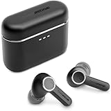 Cambridge Audio Melomania A100 True Wireless Earbuds, Lightweight In-Ear Headphones with Adaptive Active Noise Cancelling, aptX&trade; Lossless Bluetooth, Up to 39-Hour Battery with Charging Case &ndash; Black