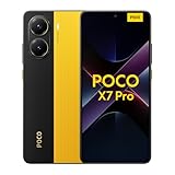 Xiaomi POCO X7 Pro smartphone, 8+256GB, yellow, 50MP main camera with OIS, 6000mAh (typ) battery with 90W HyperCharge, IP68, AI features (no charger included), 2 year Warranty