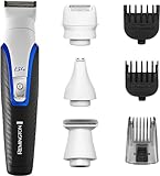 Remington Multi-Grooming Kit for Men Graphite G4 (Hair & Beard, 7 Attachments, Nose & Ear, Precision Trimmer, Mini Foil Shaver, 3 Combs, Self-Sharpening Blades, 60-Minute Run Time, Cordless) PG4000
