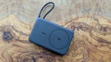 The Anker Zolo A1680 power bank pictured from above