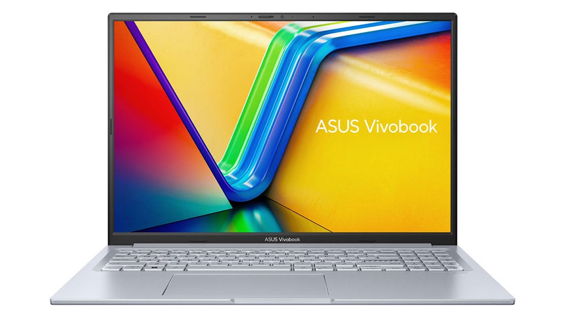 best laptop for students Asus Vivobook 16X on a white background