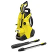 K&auml;rcher K4 Power Control with two attachments alongside on a white background