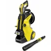 Karcher K5 Premium Smart Control pressure washer with lance alongside on a white background