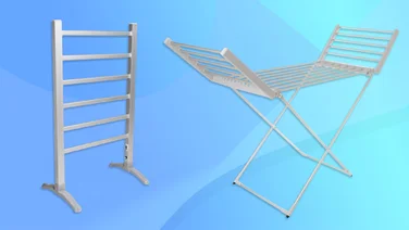 A pair of clothes airers