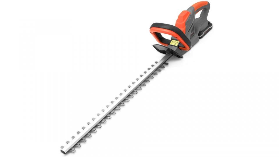 Terratek 20V Electric Cordless Hedge Trimmer on a white background