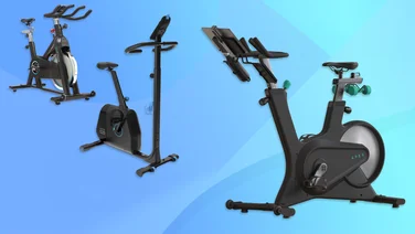 A selection of exercise bikes