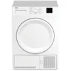 White Beko tumble dryer on a white background