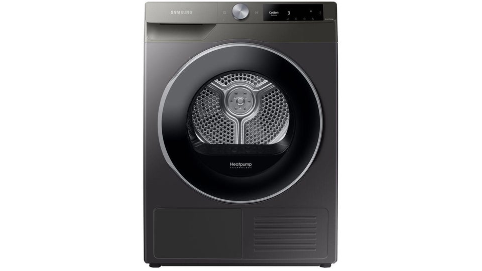 Samsung Series 6 DV90T6240LN/S1 tumble dryer on a white background