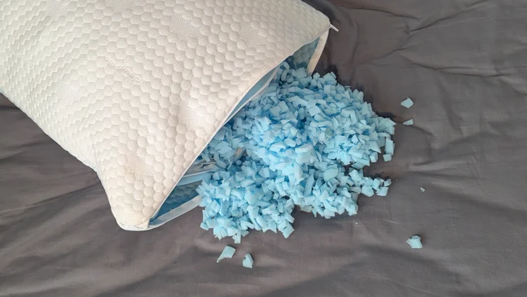 Cloudpillo Original review pillow stuffing