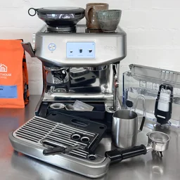 The Sage Barista Touch Impress and all accessories