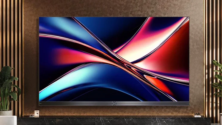 Stock image of the 136in Hisense MX Micro LED TV