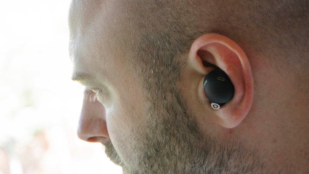 Testing the Sony WF-1000XM4 wireless earbuds