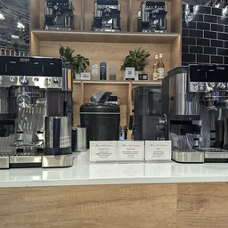 IFA 2024 Ninja Luxe Cafe next to Premium model header