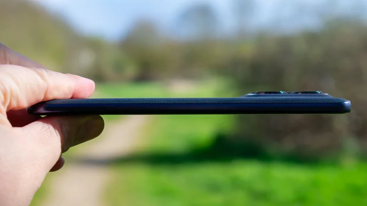 Motorola Edge 70 Fusion side view