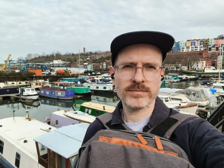 Selfie of author Jon Mundy