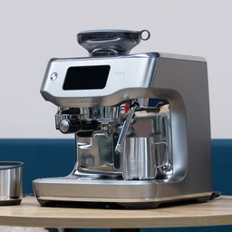 The Sage Oracle Dual Boiler coffee machine on a tabletop
