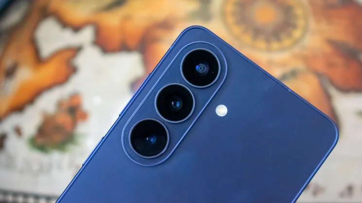 Close up of the Samsung Galaxy S26's rear cameras