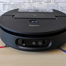 The Dyson Spot and Scrub pictured from the front and slightly above