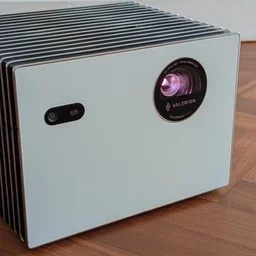 Front view of the Valerion StreamMaster Plus 2 4K projector