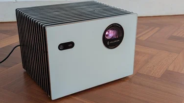 Front view of the Valerion StreamMaster Plus 2 4K projector