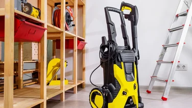 Why is my pressure washer losing pressure, washer in garage